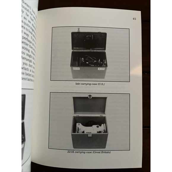 Featherweight 221: The Perfect Portable Book by Nancy Johnson-Srebro Softcover - Picture 3 of 4